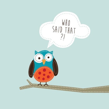 Cute Owl - Free vector #207473